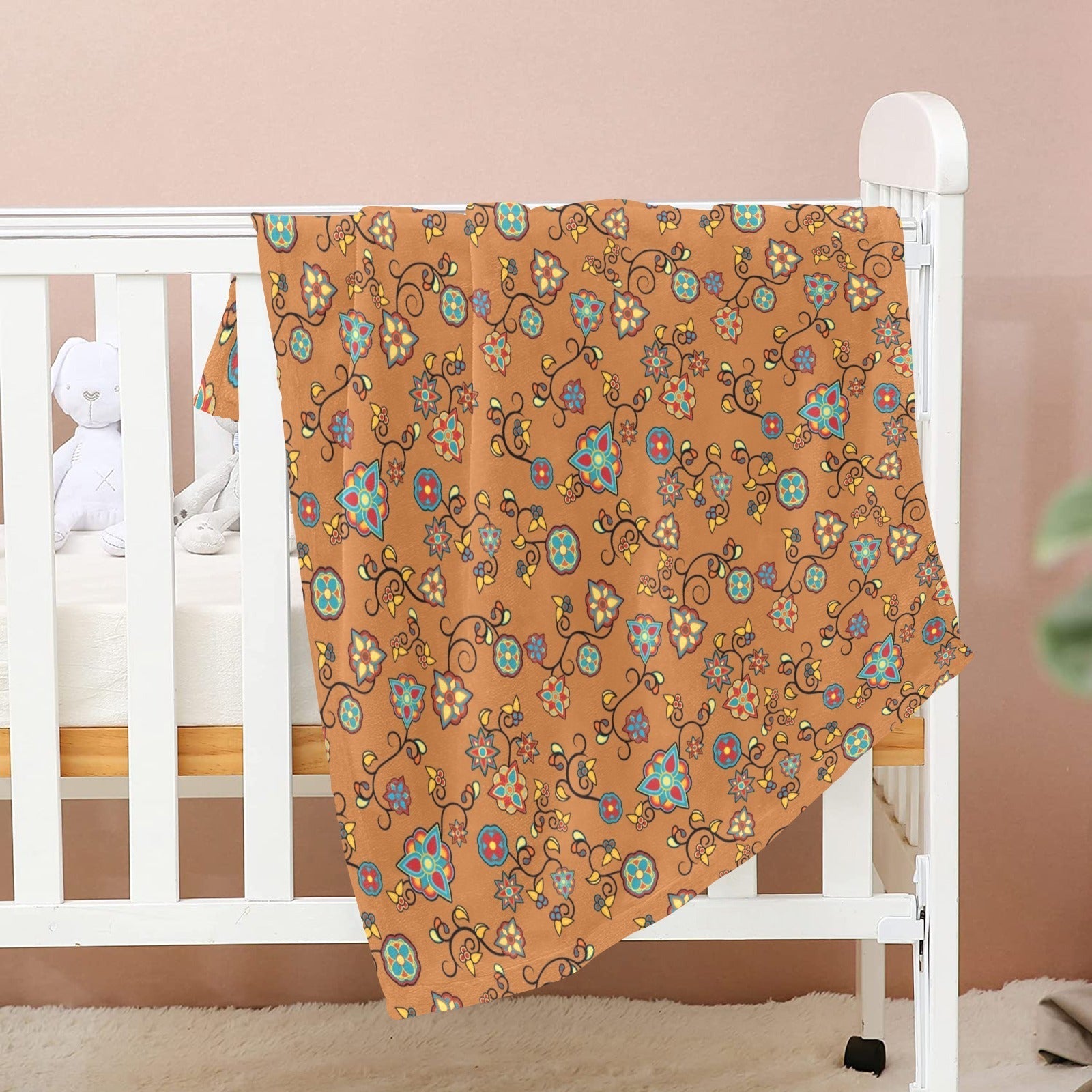 Fire Bloom Light Baby Blanket 40"x50" Baby Blanket 40"x50" e-joyer 