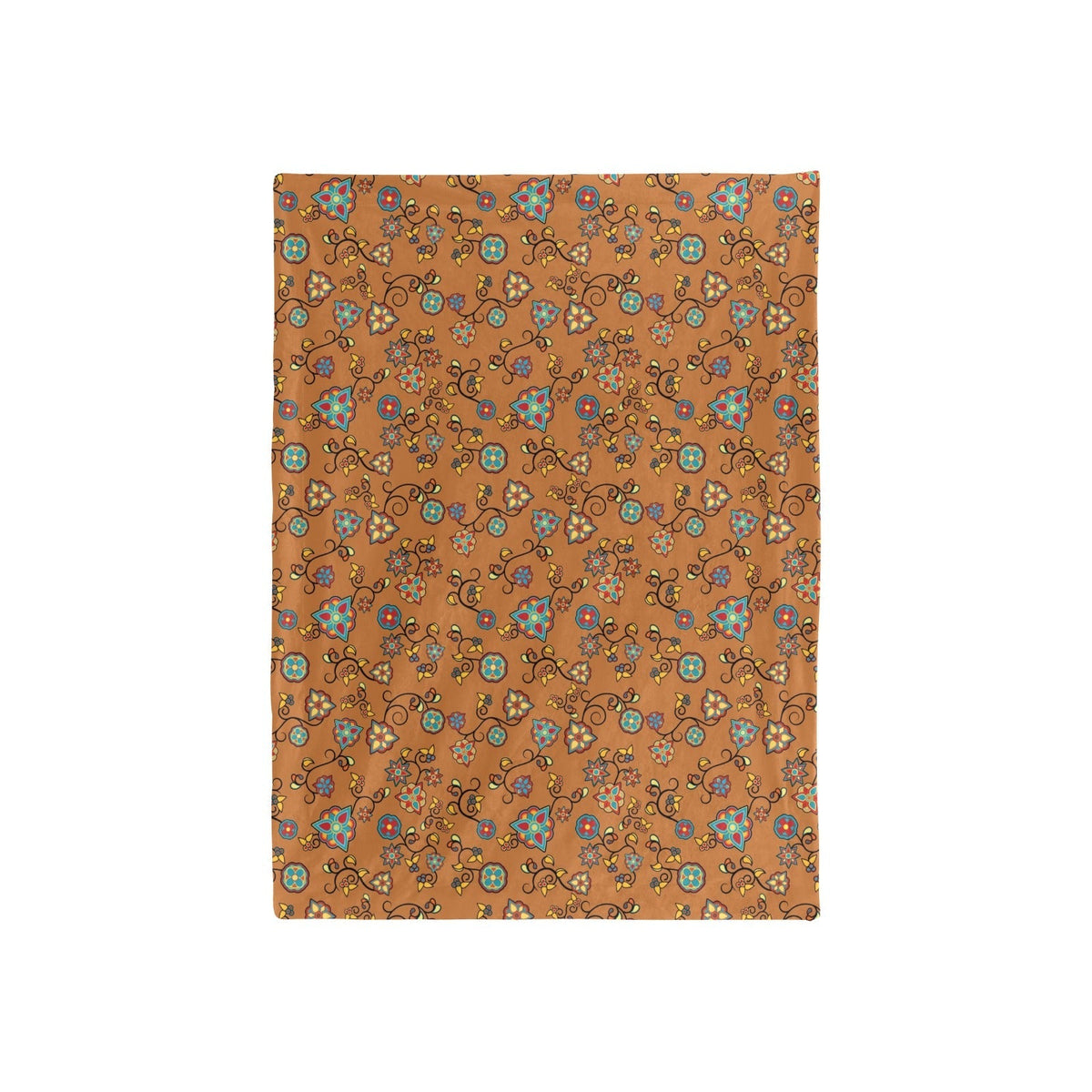 Fire Bloom Light Large Baby Blanket by 49 Dzine (image 3)