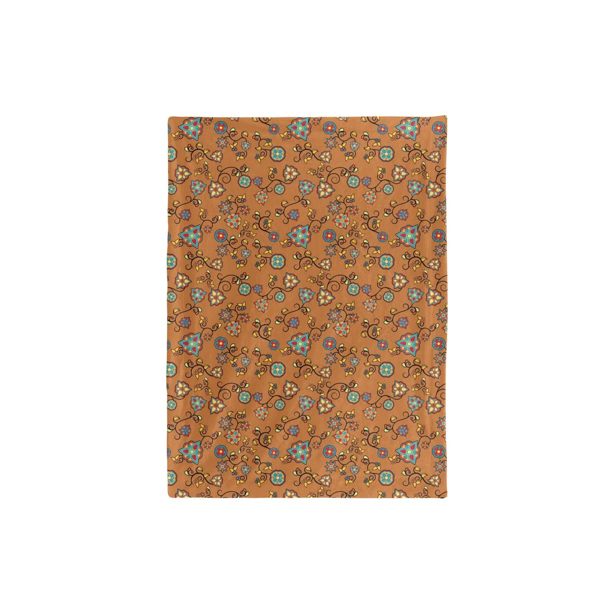 Fire Bloom Light Small Baby Blanket by 49 Dzine (image 3)