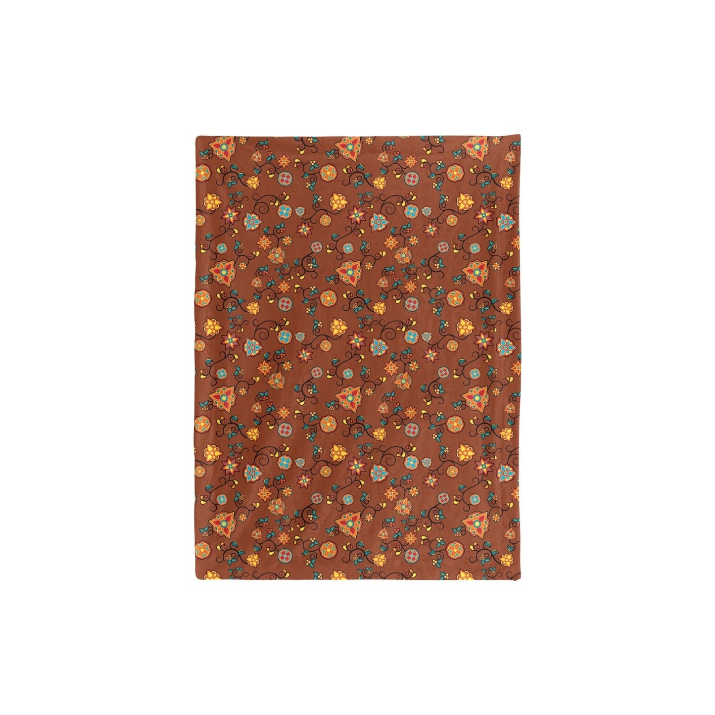 Fire Bloom Shade Baby Blanket 30"x40" Baby Blanket 30"x40" e-joyer 