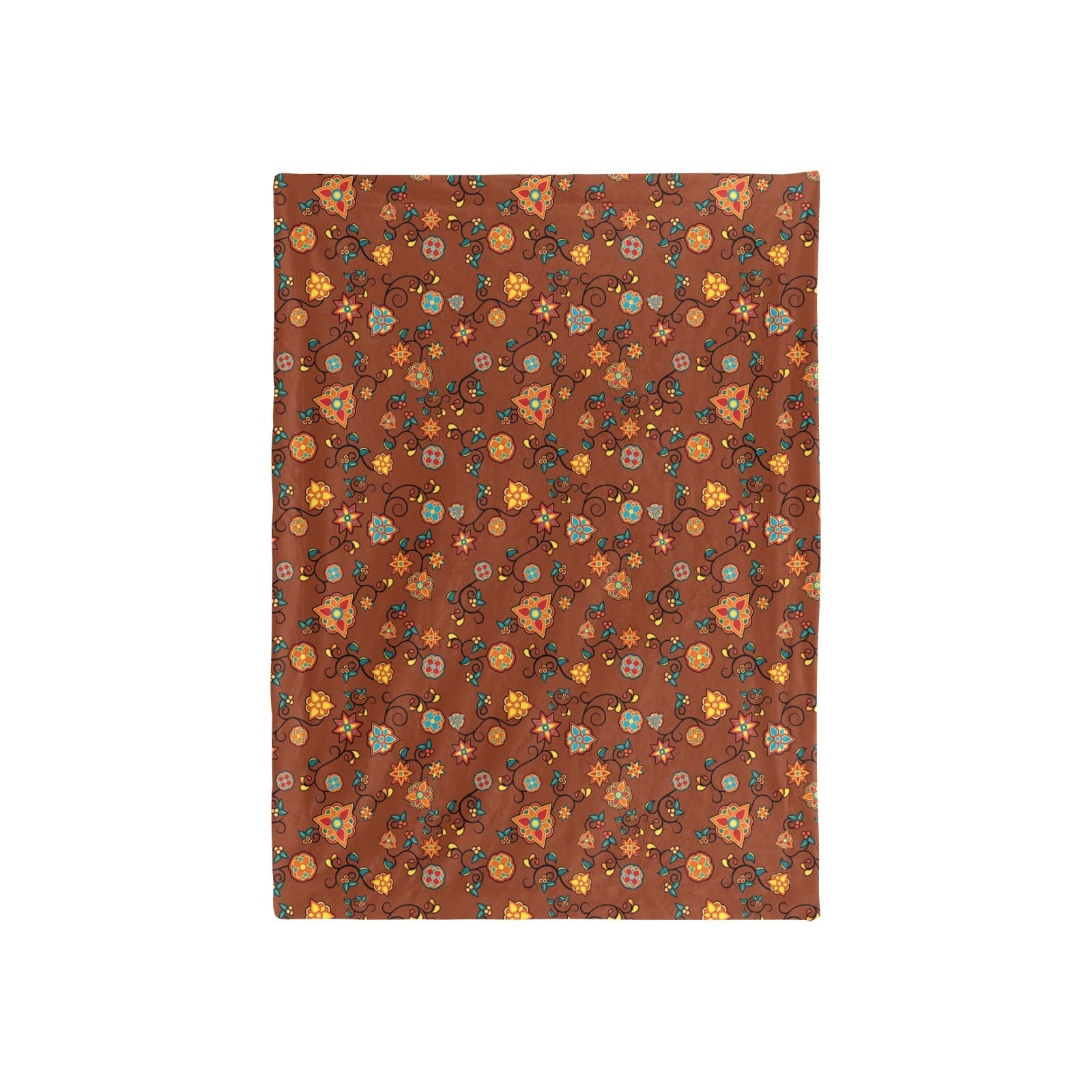 Fire Bloom Shade Baby Blanket 40"x50" Baby Blanket 40"x50" e-joyer 