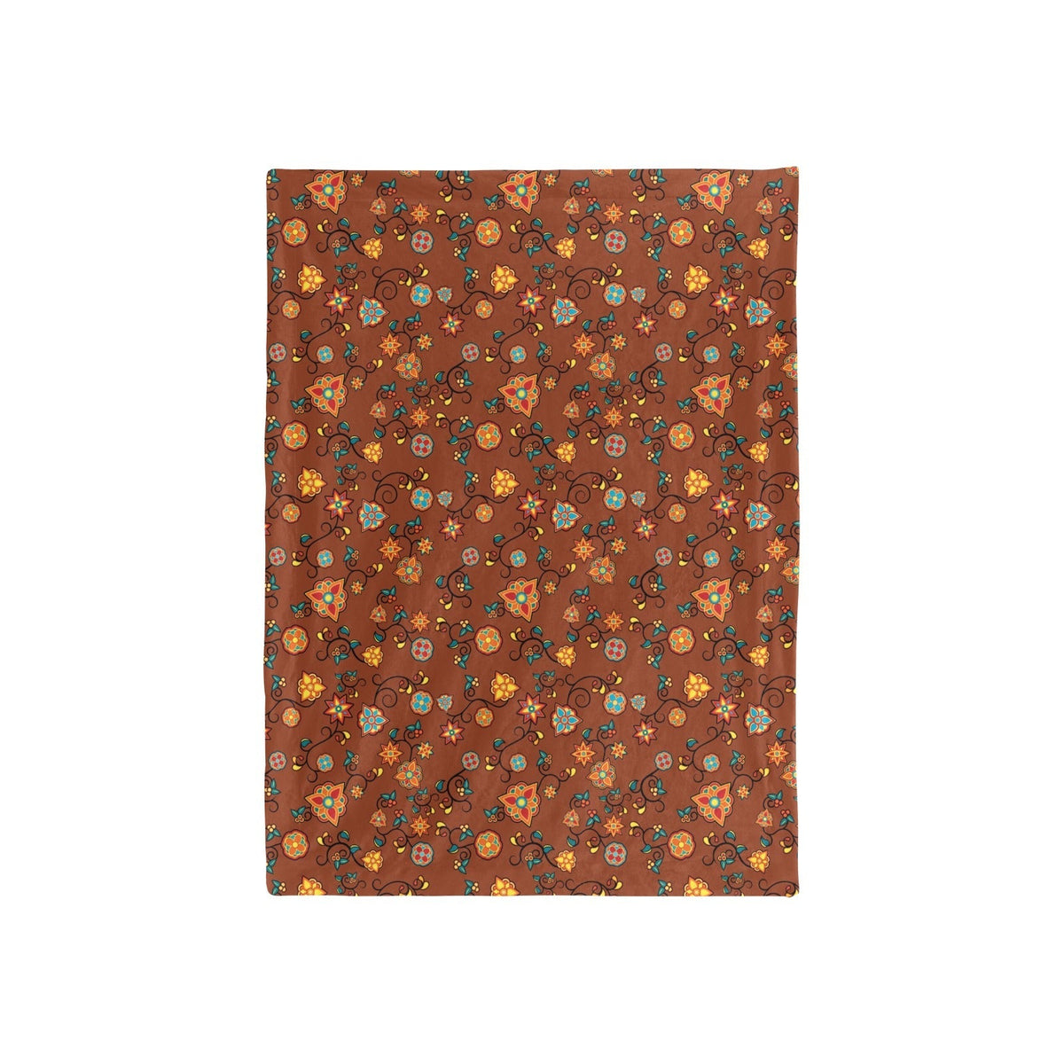 Fire Bloom Shade Large Baby Blanket by 49 Dzine (image 3)