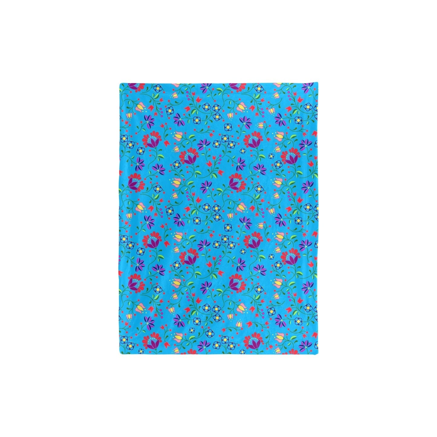 Fleur Indigine Small Baby Blanket