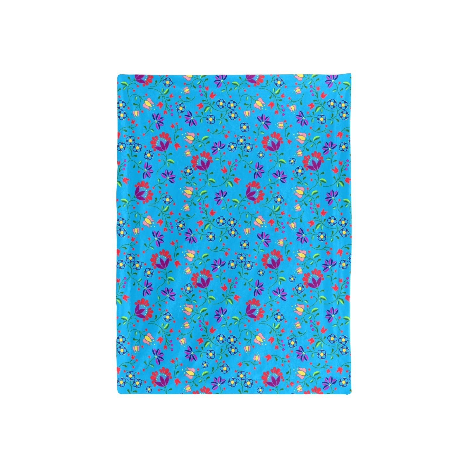 Fleur Indigine Ciel Baby Blanket 40"x50" Baby Blanket 40"x50" e-joyer 