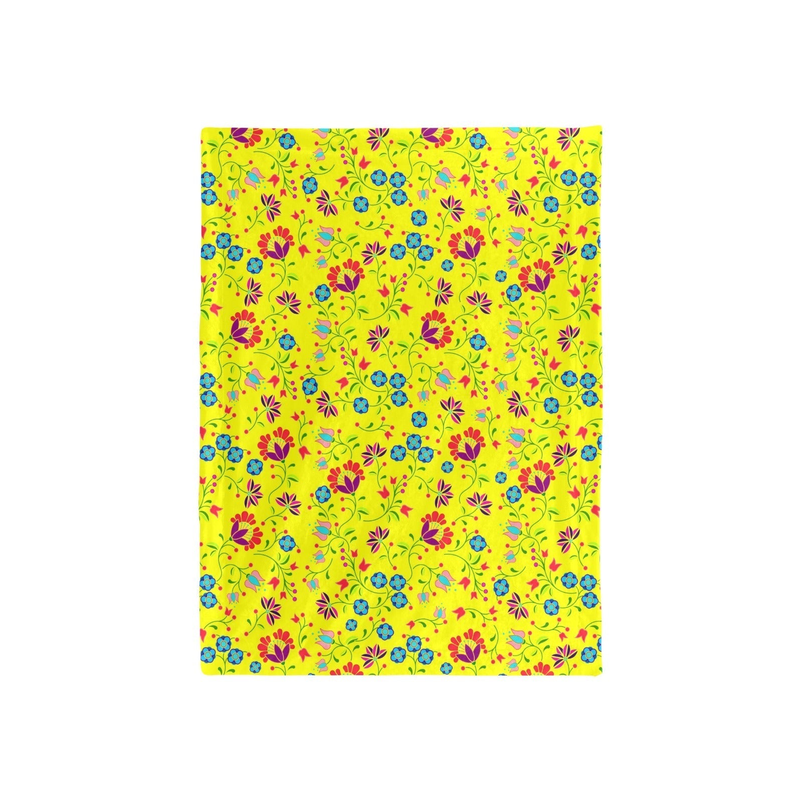 Fleur Indigine Mais Baby Blanket 40"x50" Baby Blanket 40"x50" e-joyer 