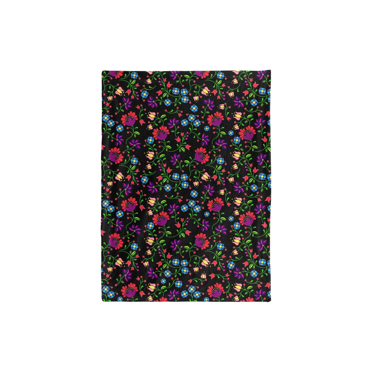 Fleur Indigine Small Baby Blanket by 49 Dzine (image 3)