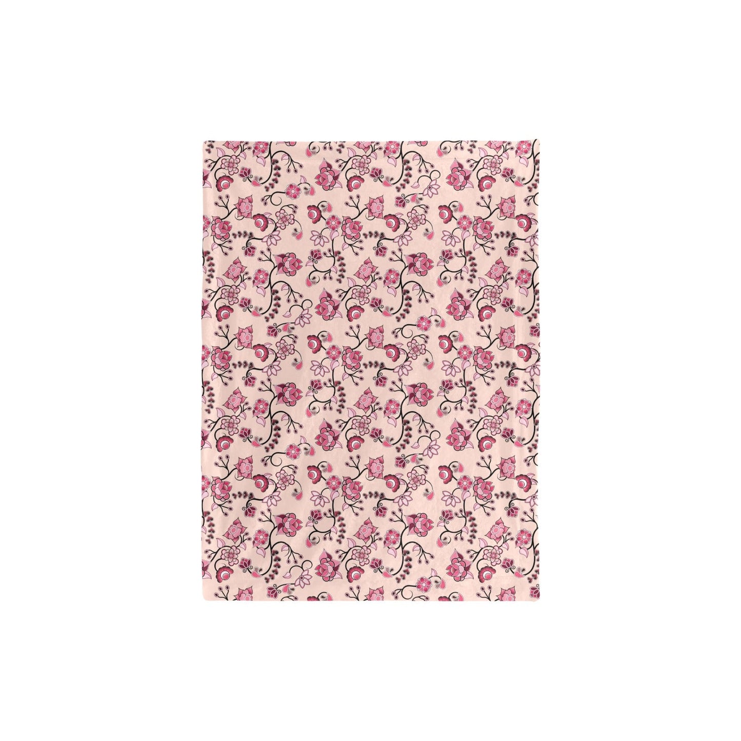 Floral Amour Baby Blanket 30"x40" Baby Blanket 30"x40" e-joyer 