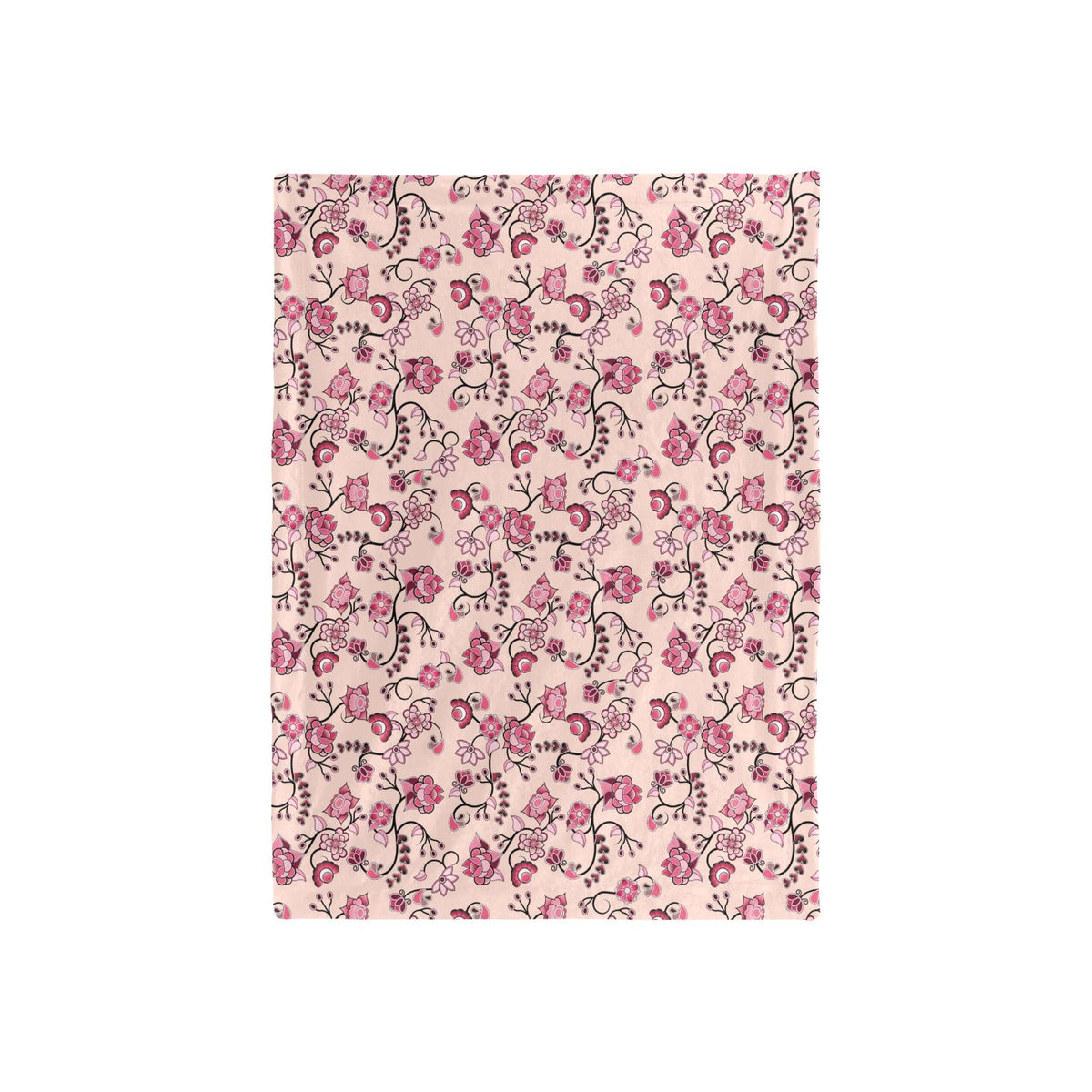 Floral Amour Large Baby Blanket by 49 Dzine (image 3)