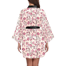 Load image into Gallery viewer, Floral Amour Long Sleeve Kimono Robe Long Sleeve Kimono Robe e-joyer 
