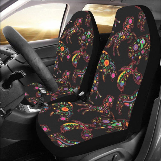 Neon Floral Car Seat Covers (Set of 2)