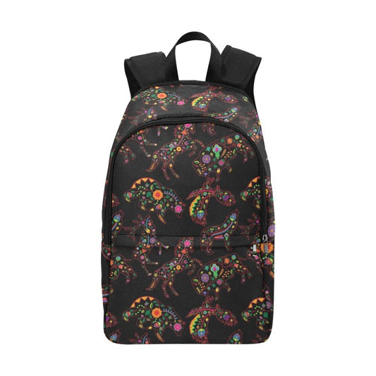 Neon Floral Animals Backpack