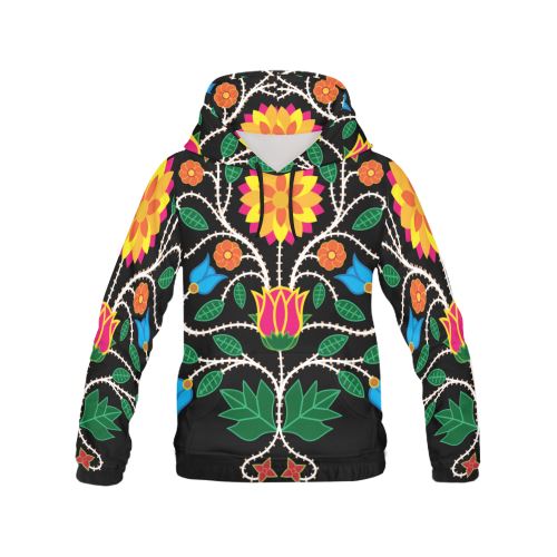 Floral Beadwork-03 Men's Hoodie by 49 Dzine