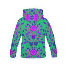 Load image into Gallery viewer, Floral Beadwork Four Clans Deep Lake All Over Print Hoodie for Men (USA Size) (Model H13) All Over Print Hoodie for Men (H13) e-joyer 

