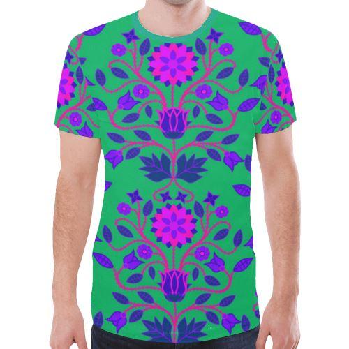 Floral Beadwork T-Shirt