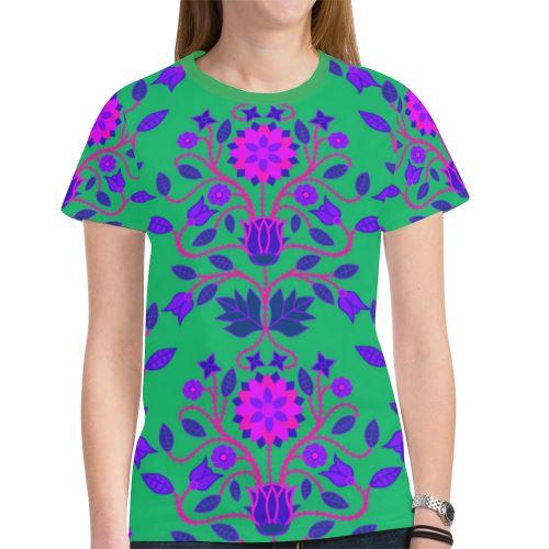 Floral Beadwork Tee