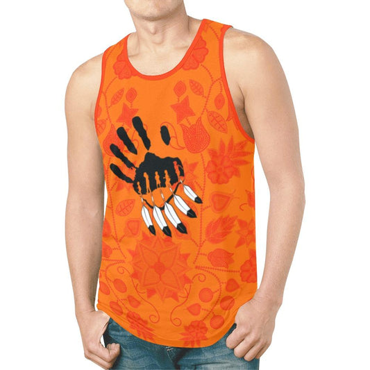 Floral Beadwork Tank Top