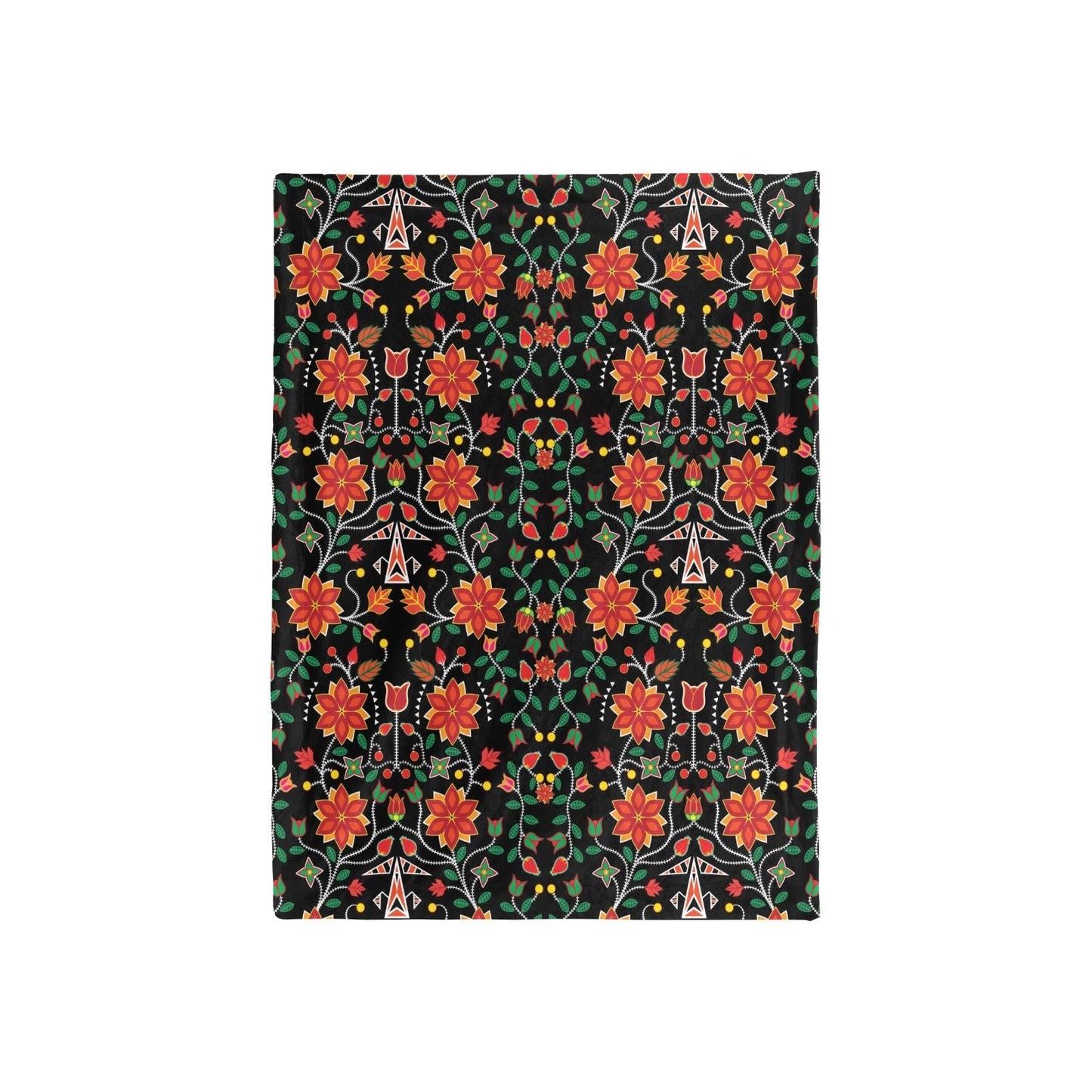 Floral Beadwork Six Bands Baby Blanket 40"x50" Baby Blanket 40"x50" e-joyer 