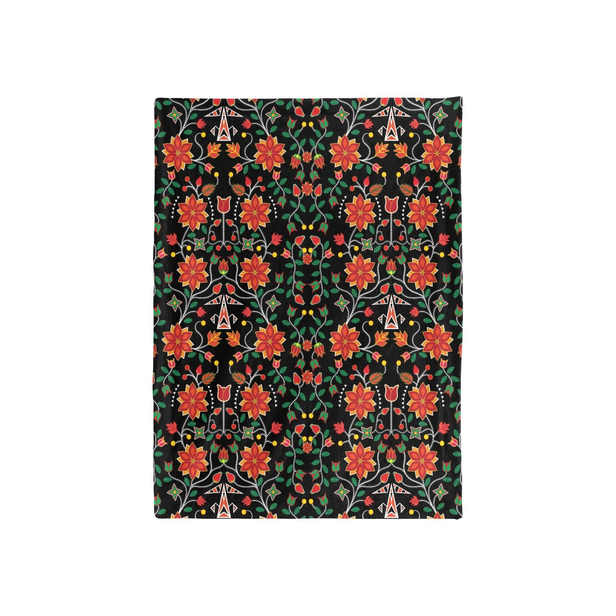 Floral Beadwork Six Bands Large Baby Blanket by 49 Dzine (image 3)
