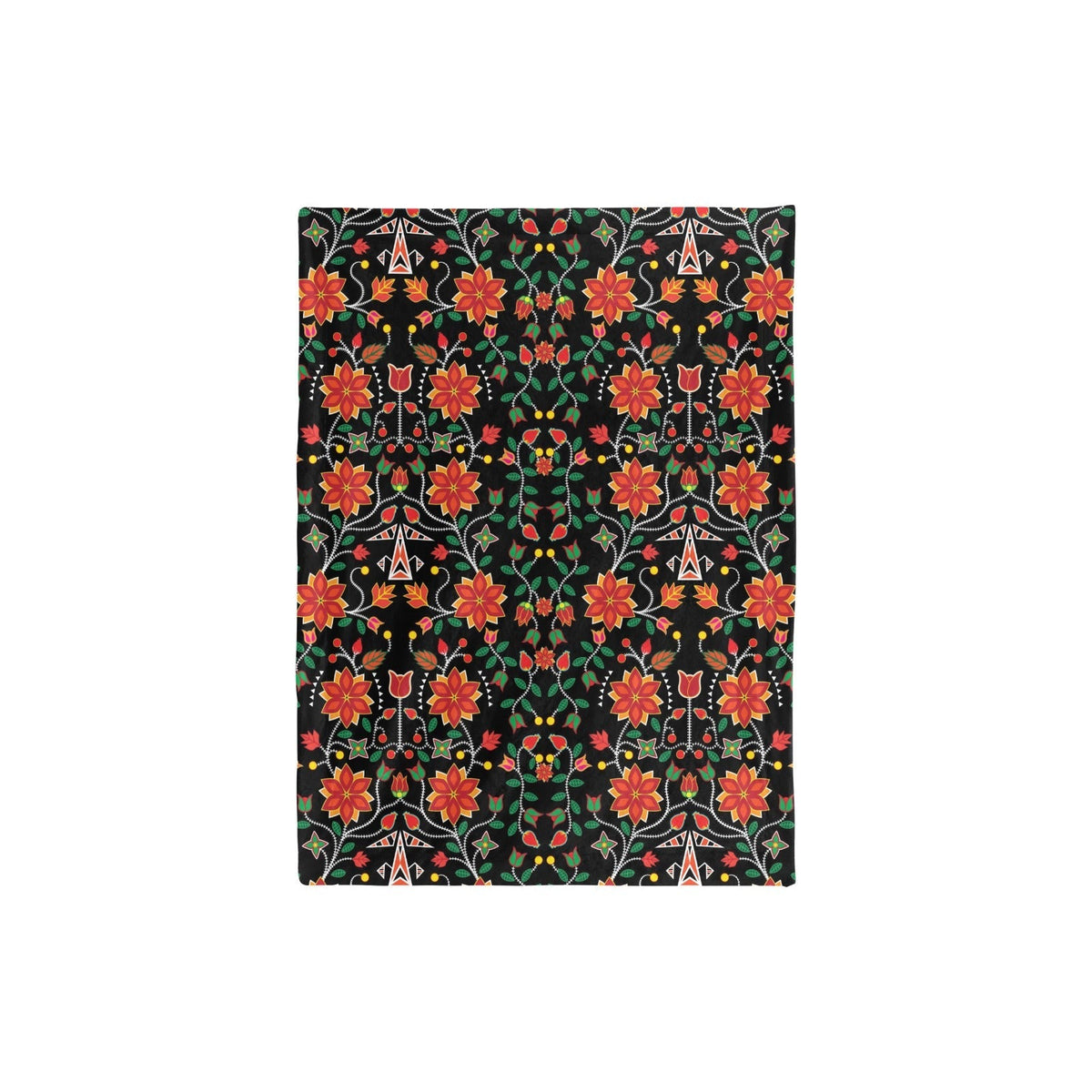 Floral Beadwork Six Bands Small Baby Blanket by 49 Dzine (image 3)