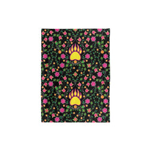 Load image into Gallery viewer, Floral Bearpaw Pink and Yellow Baby Blanket 30&quot;x40&quot; Baby Blanket 30&quot;x40&quot; e-joyer 
