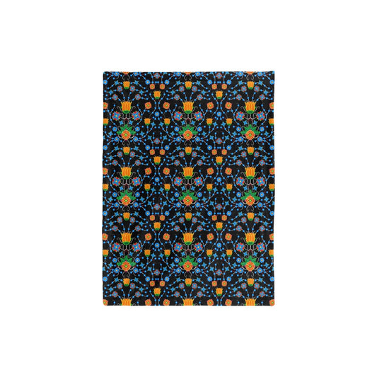 Floral Damask Small Baby Blanket