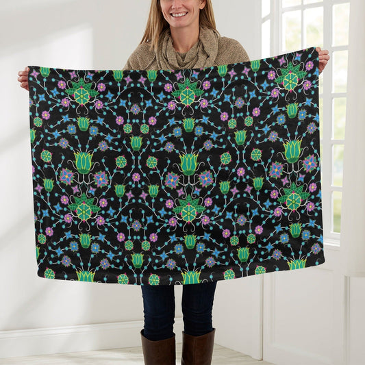 Floral Damask Garden Baby Blanket 30"x40" Baby Blanket 30"x40" e-joyer 