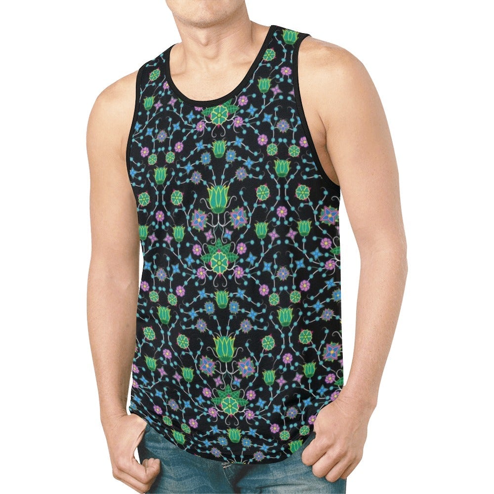 Floral Damask Tank Top