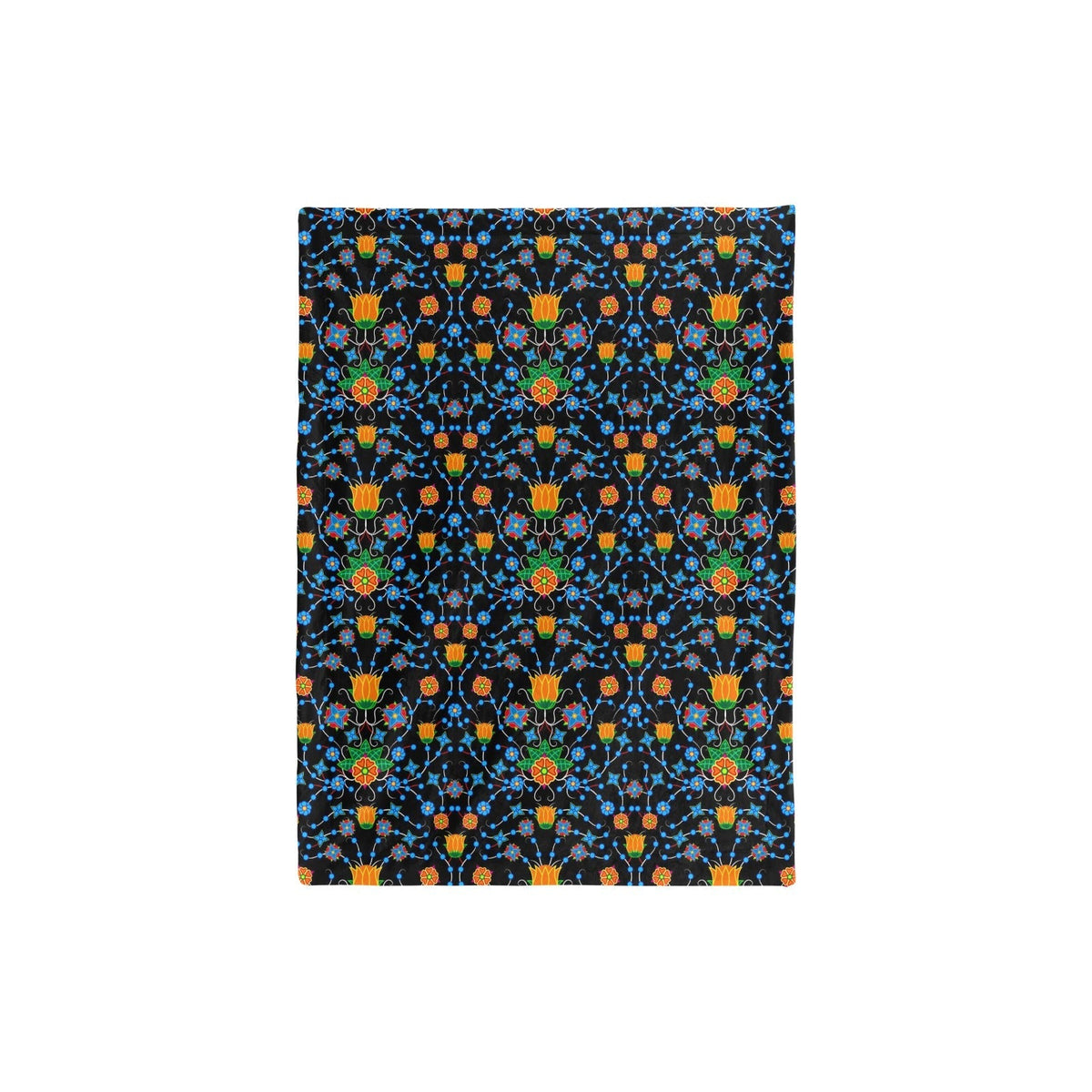 Floral Damask Small Baby Blanket by 49 Dzine (image 3)