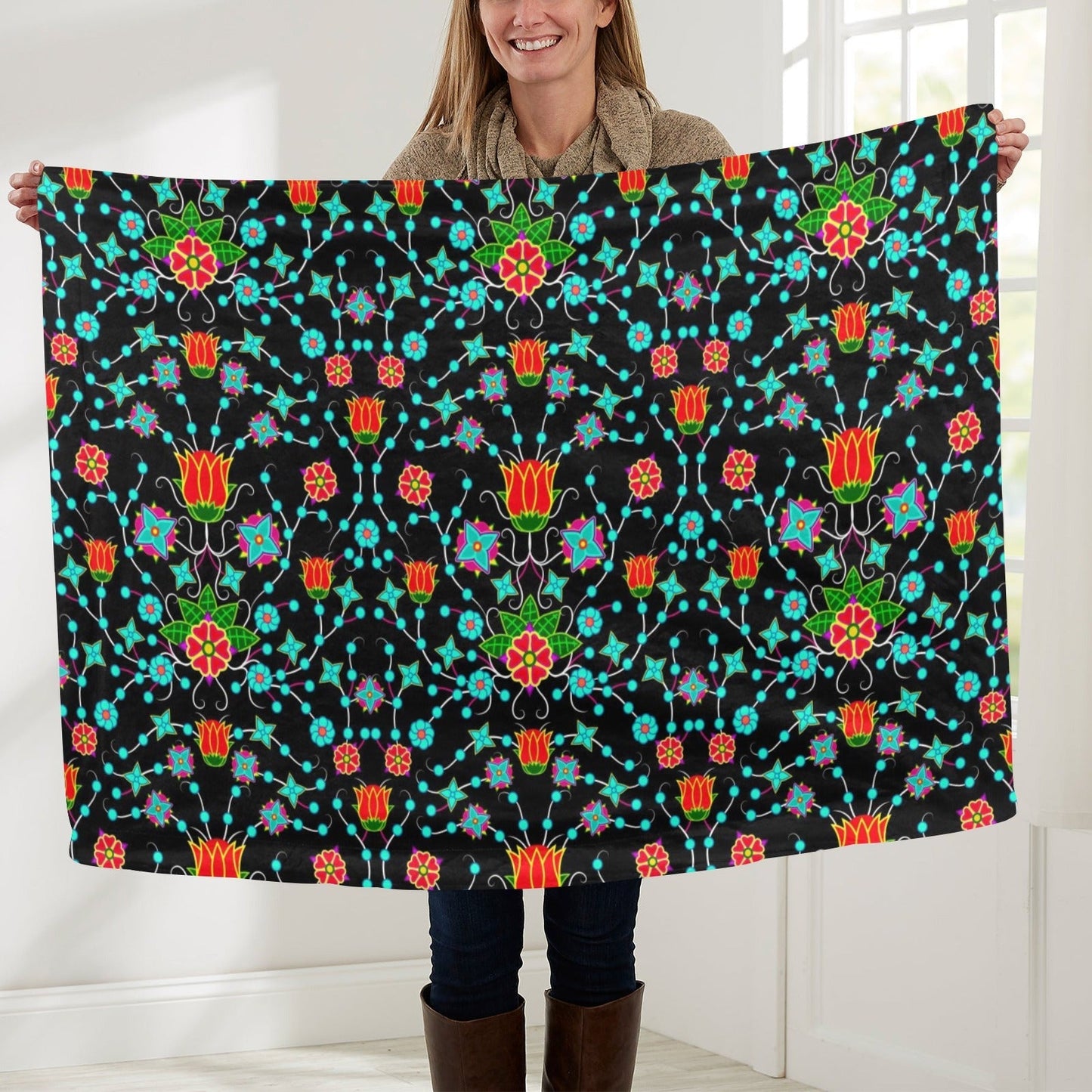 Floral Damask Upgrade Baby Blanket 40"x50" Baby Blanket 40"x50" e-joyer 