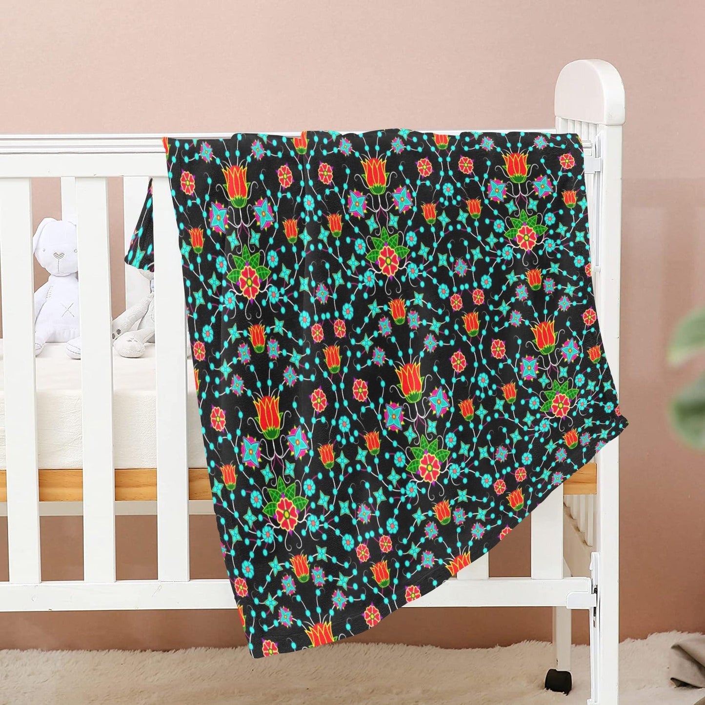 Floral Damask Upgrade Baby Blanket 40"x50" Baby Blanket 40"x50" e-joyer 