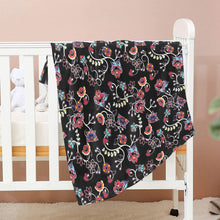 Load image into Gallery viewer, Floral Danseur Baby Blanket 40&quot;x50&quot; Baby Blanket 40&quot;x50&quot; e-joyer 
