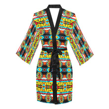 Load image into Gallery viewer, Force of Nature Twister Long Sleeve Kimono Robe Long Sleeve Kimono Robe e-joyer 
