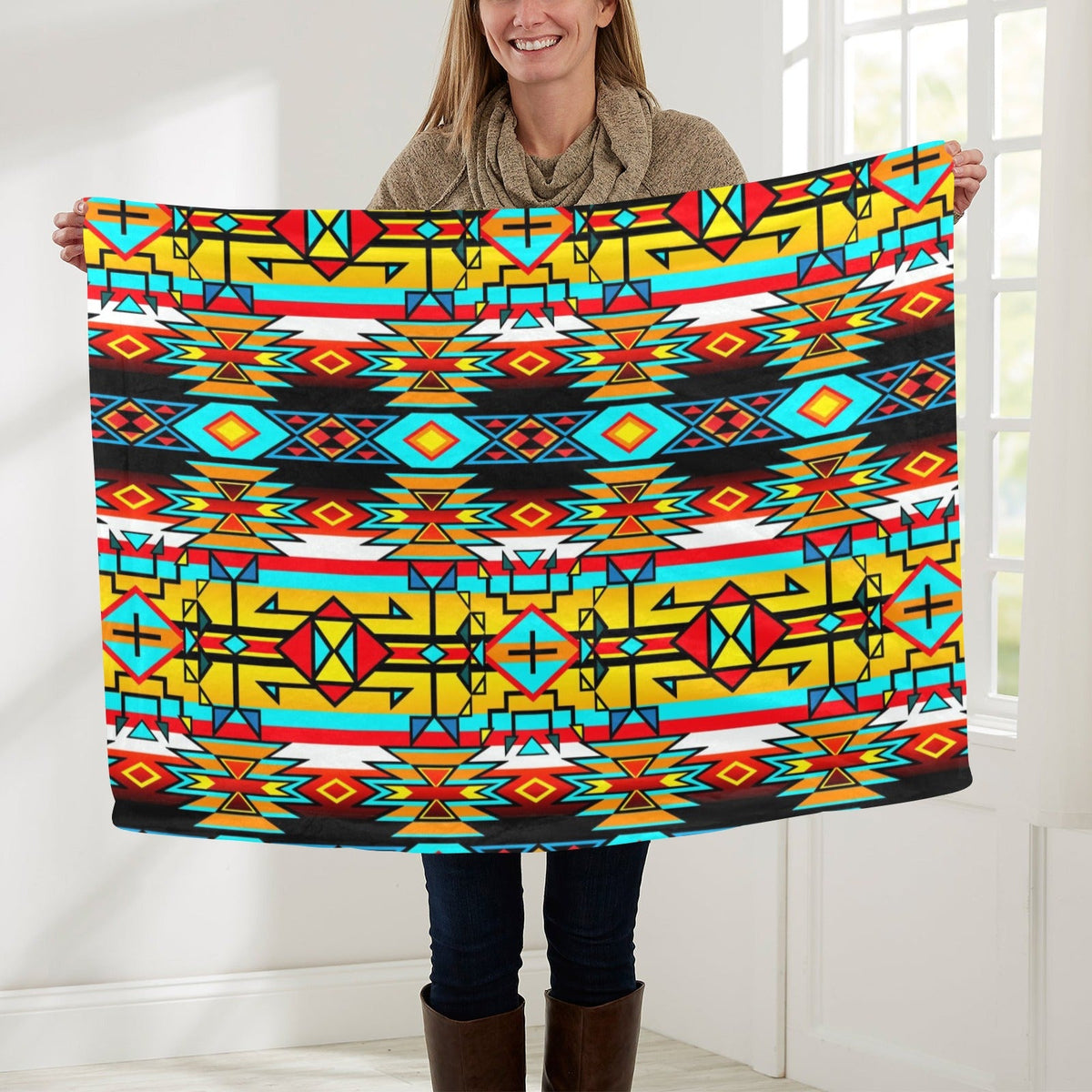 Force of Nature Twister Small Baby Blanket by 49 Dzine