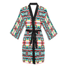 Load image into Gallery viewer, Force of Nature Windstorm Long Sleeve Kimono Robe Long Sleeve Kimono Robe e-joyer 
