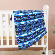 Load image into Gallery viewer, Force of Nature Winter Night Baby Blanket 30&quot;x40&quot; Baby Blanket 30&quot;x40&quot; e-joyer 
