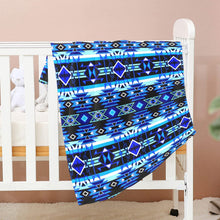 Load image into Gallery viewer, Force of Nature Winter Night Baby Blanket 40&quot;x50&quot; Baby Blanket 40&quot;x50&quot; e-joyer 
