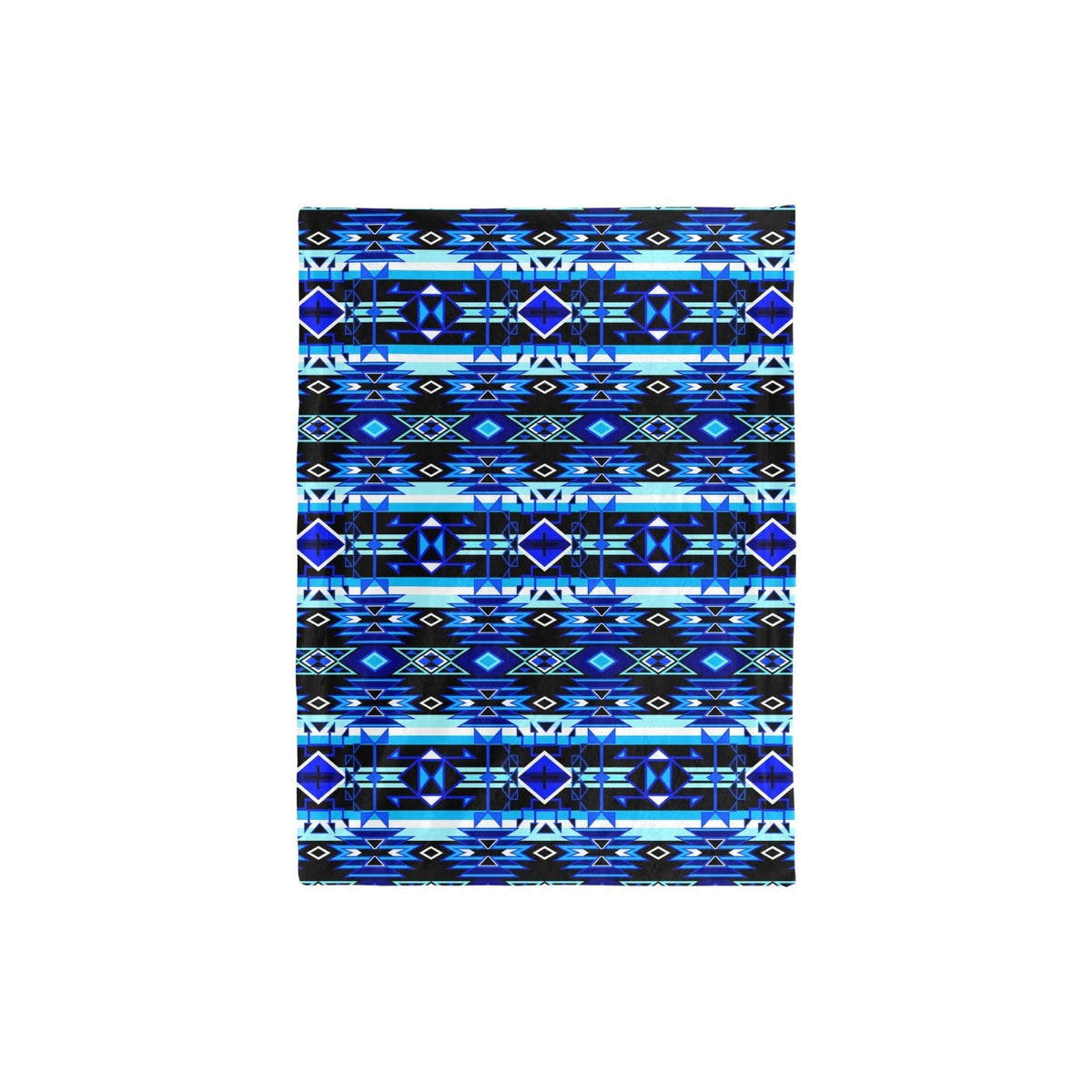 Force of Nature Winter Night Small Baby Blanket by 49 Dzine (image 3)