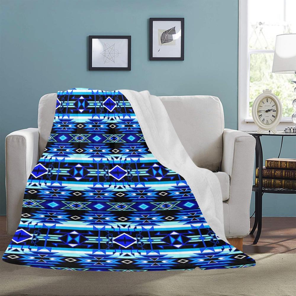 Force of Nature Winter Night Ultra-Soft Micro Fleece Blanket 60"x80" Ultra-Soft Blanket 60''x80'' e-joyer 