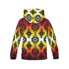 Load image into Gallery viewer, Gathering Fire All Over Print Hoodie for Women (USA Size) (Model H13) All Over Print Hoodie for Women (H13) e-joyer 
