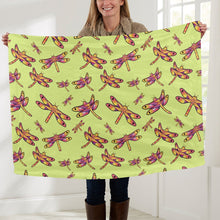 Load image into Gallery viewer, Gathering Lime Baby Blanket 40&quot;x50&quot; Baby Blanket 40&quot;x50&quot; e-joyer 
