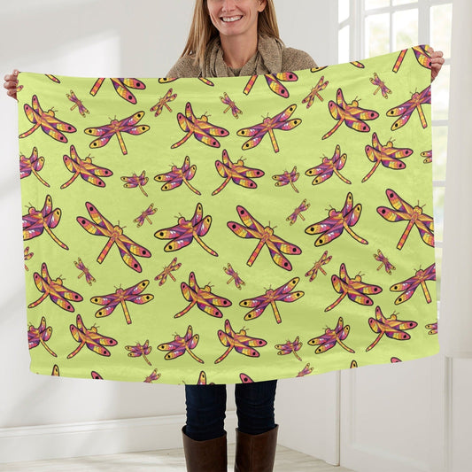 Gathering Dragonfly Large Baby Blanket