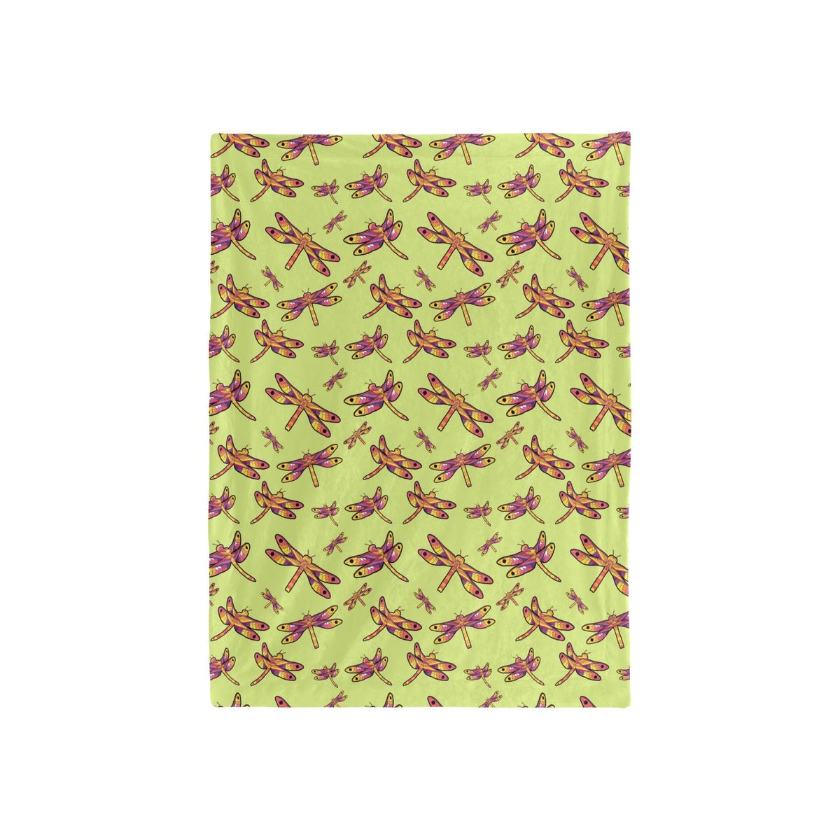 Gathering Lime Large Baby Blanket by 49 Dzine (image 3)
