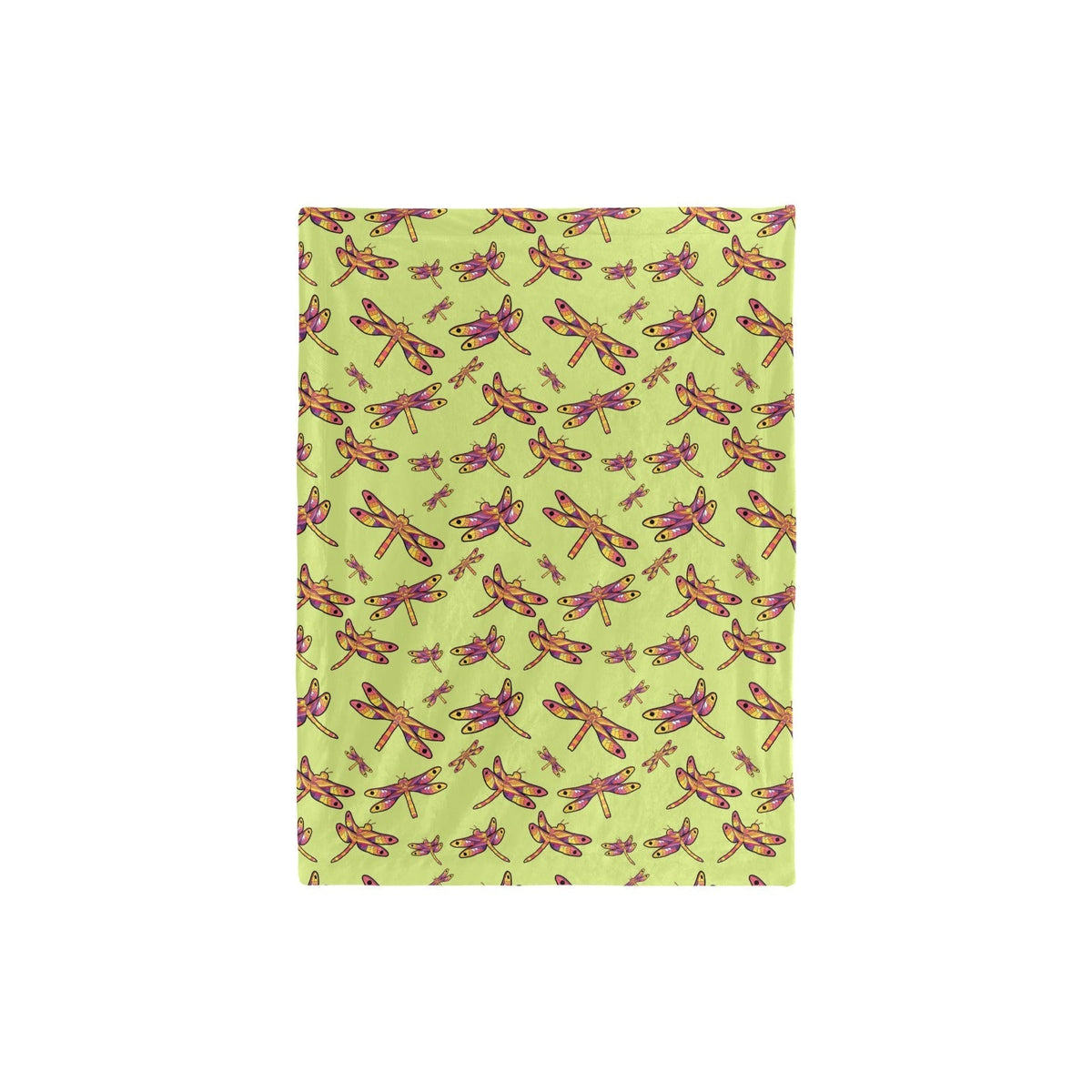 Gathering Lime Small Baby Blanket by 49 Dzine (image 3)