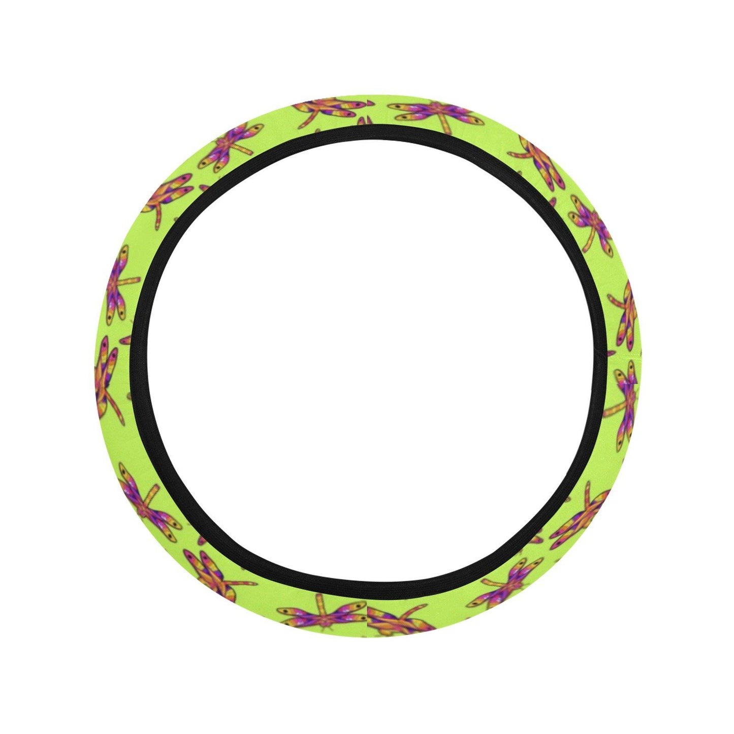 Gathering Dragonfly Steering Wheel Cover