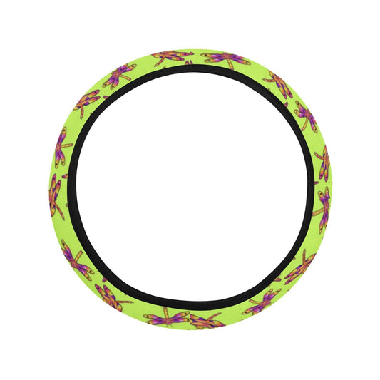 Gathering Dragonfly Steering Wheel Cover