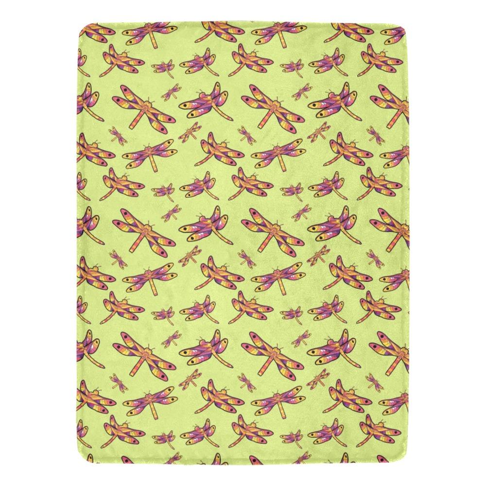 Gathering Dragonfly X-Large Micro Fleece Blanket
