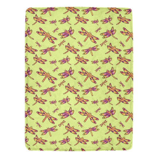 Gathering Dragonfly X-Large Micro Fleece Blanket