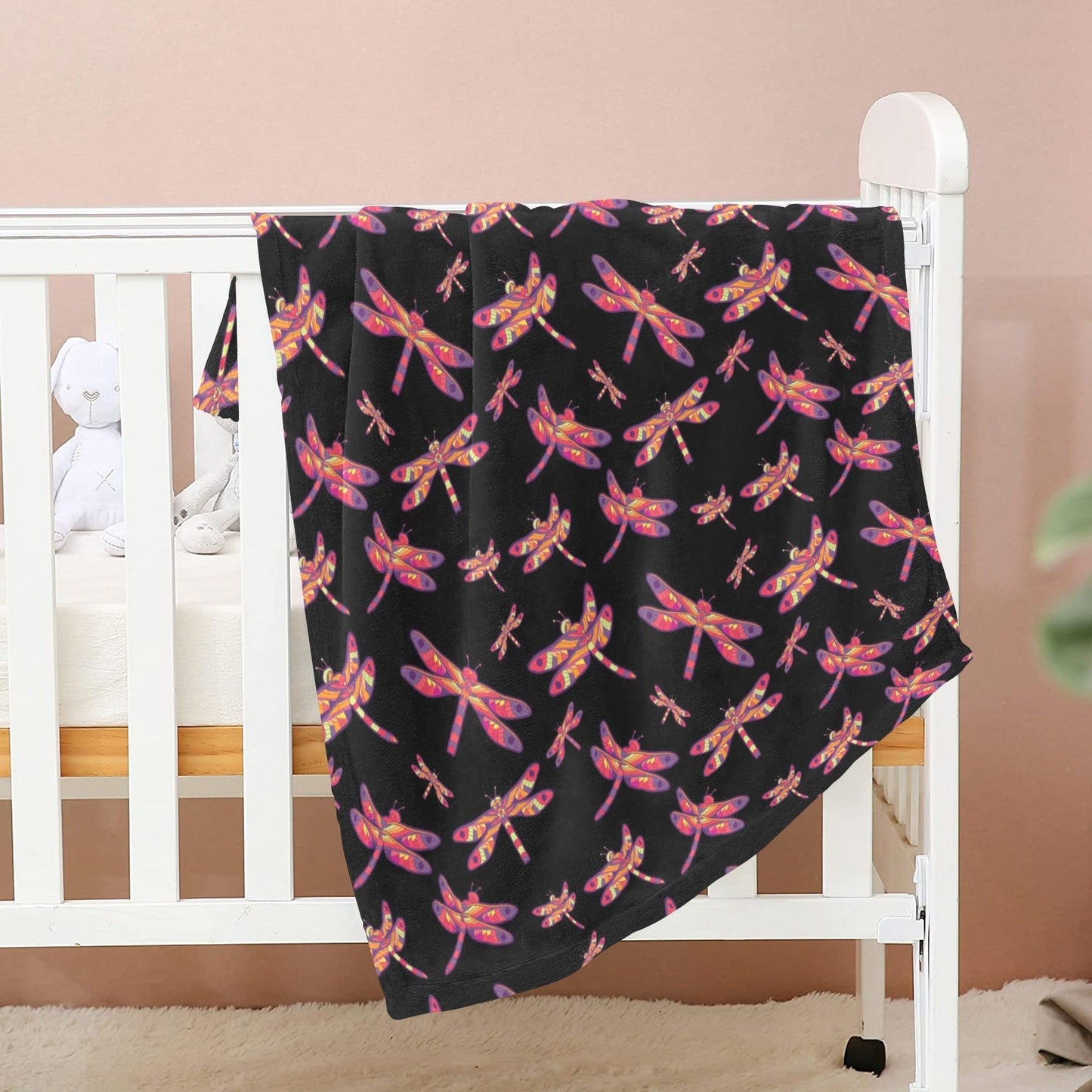 Gathering Noir Baby Blanket 40"x50" Baby Blanket 40"x50" e-joyer 