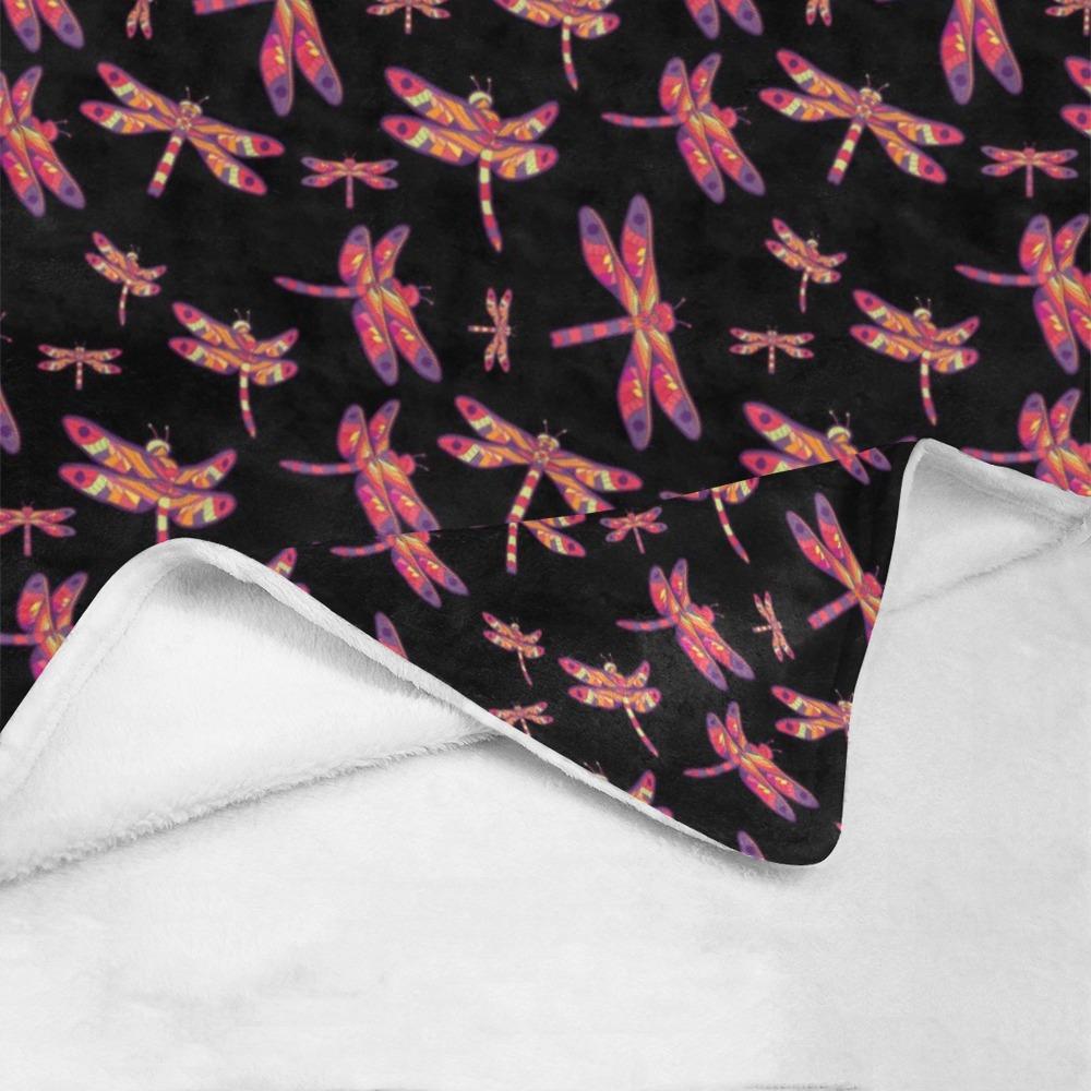 Gathering Noir Ultra-Soft Micro Fleece Blanket 60"x80" Ultra-Soft Blanket 60''x80'' e-joyer 