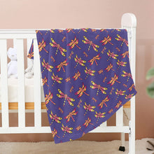 Load image into Gallery viewer, Gathering Purple Baby Blanket 40&quot;x50&quot; Baby Blanket 40&quot;x50&quot; e-joyer 
